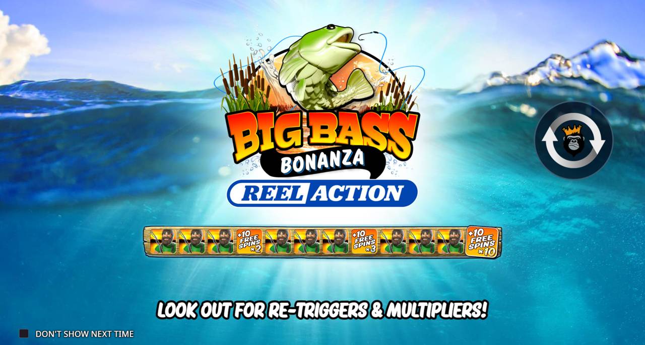 Big Bass Bonanza Reel Action (Pragmatic Play) Image 1